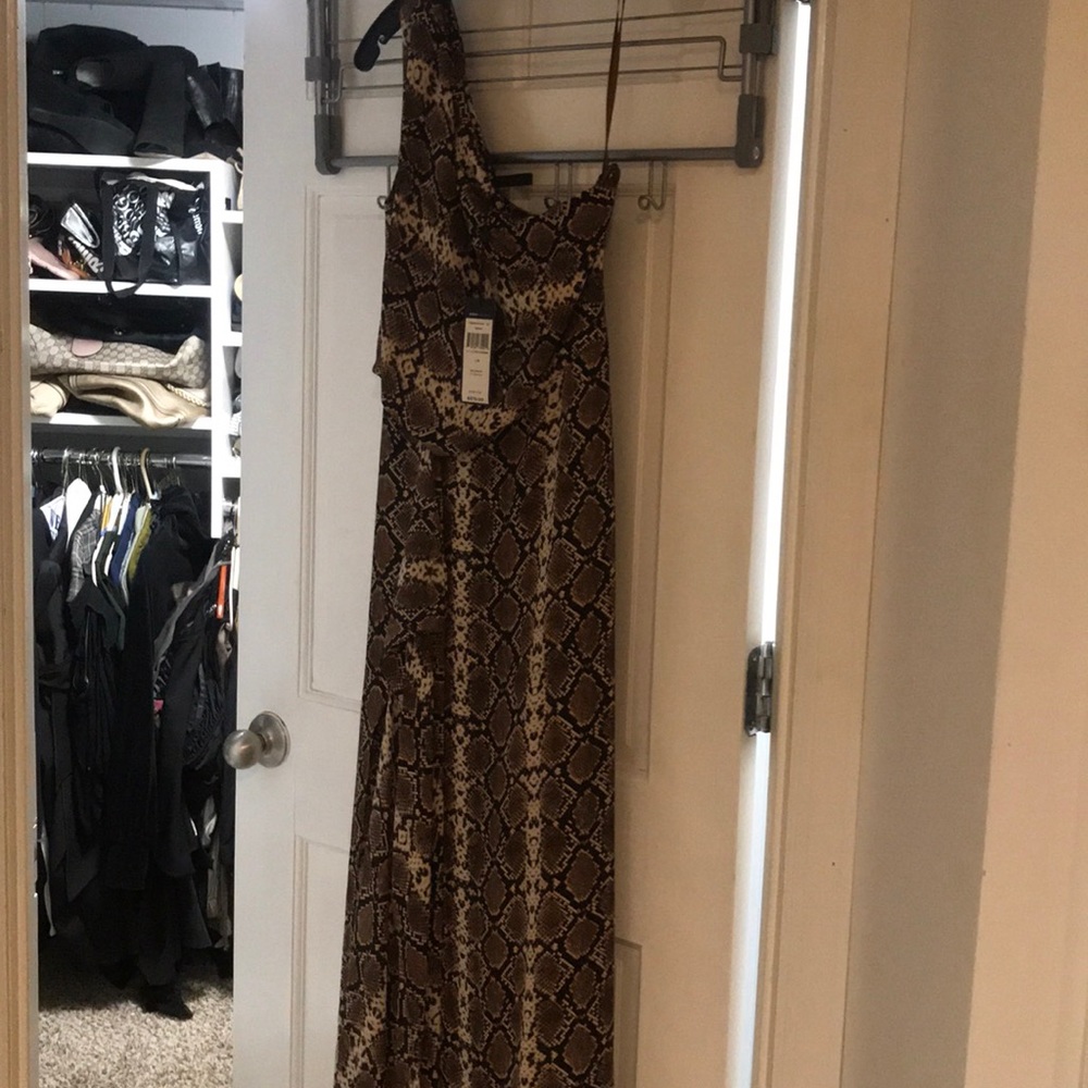 BCBG One Shoulder Dress